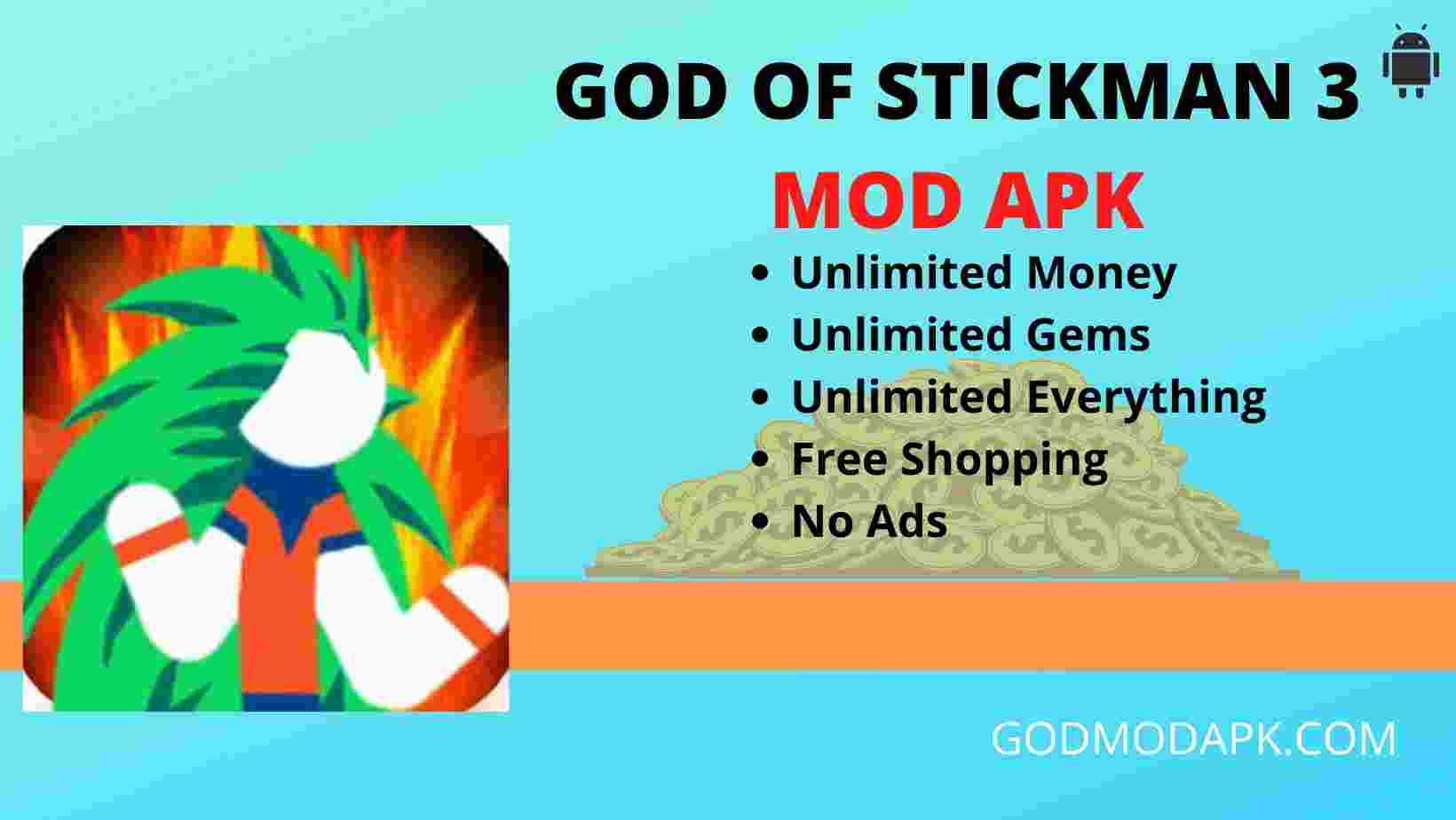God of Stickman 3 mod apk