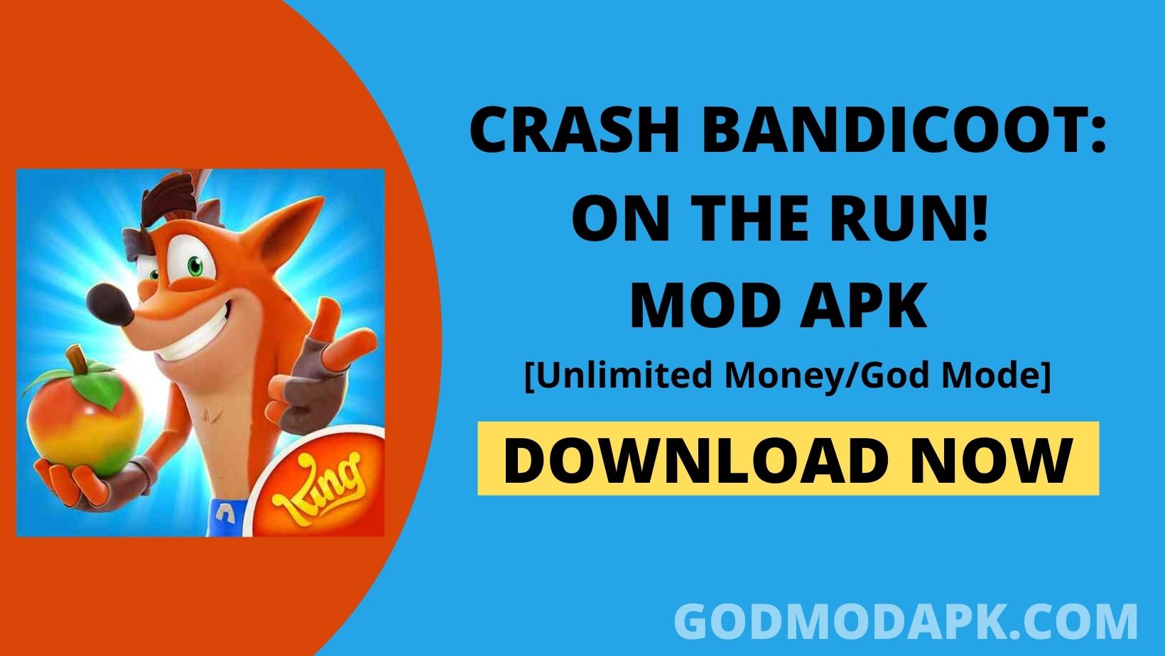 Crash Bandicoot On The Run! Mod Download