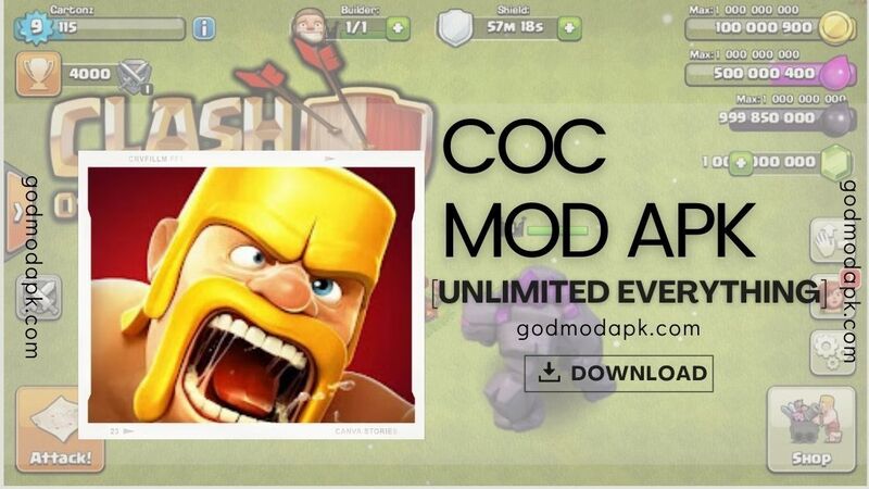 COC Mod Apk Download 2022