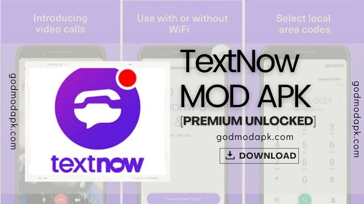 TextNow Mod Apk Download