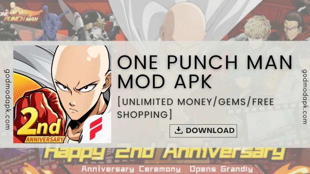 One Punch Man MOD Apk Download