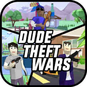 Download Dude Theft Wars MOD APK 0.9.0.7e (Unlimited Money) For Free