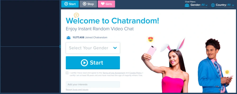 How Chatrandom App Works