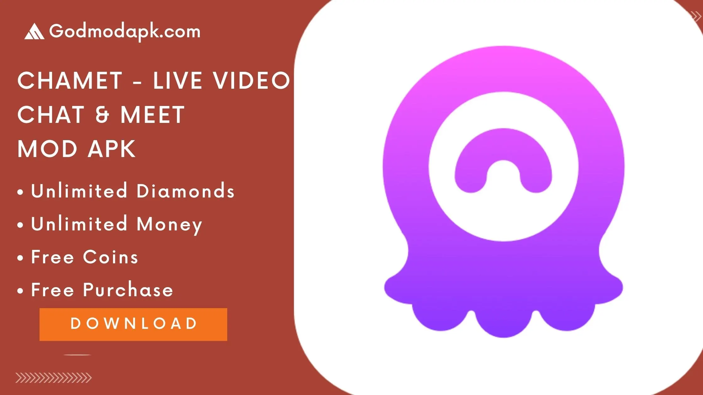 Chamet Live Video Chat & Meet MOD APK Download
