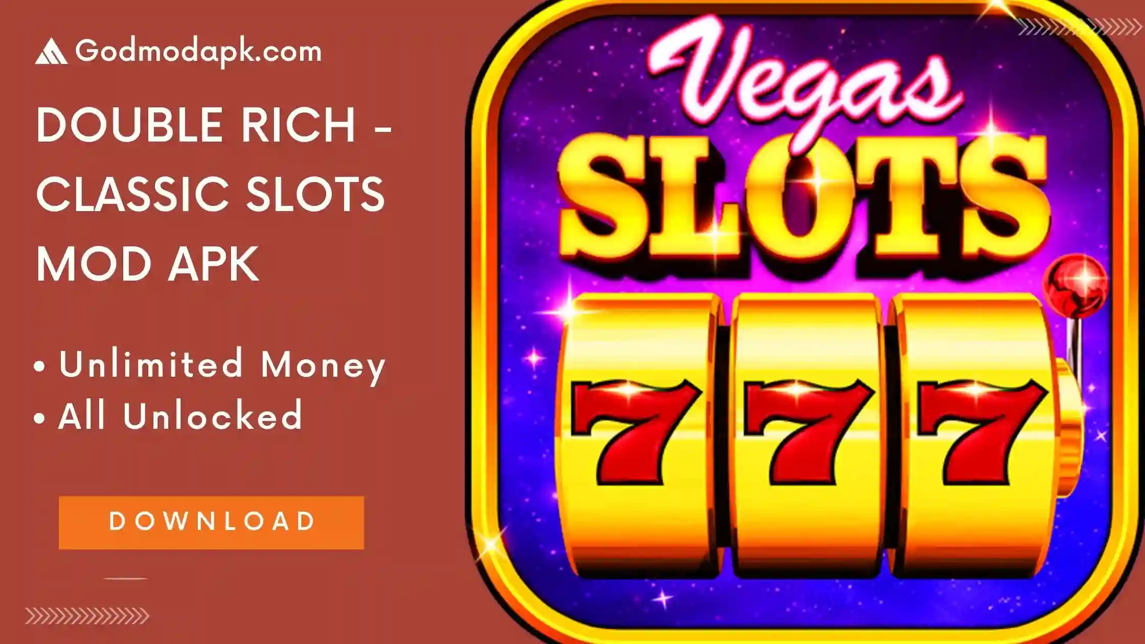 Double Rich Classic Slots MOD Apk Download