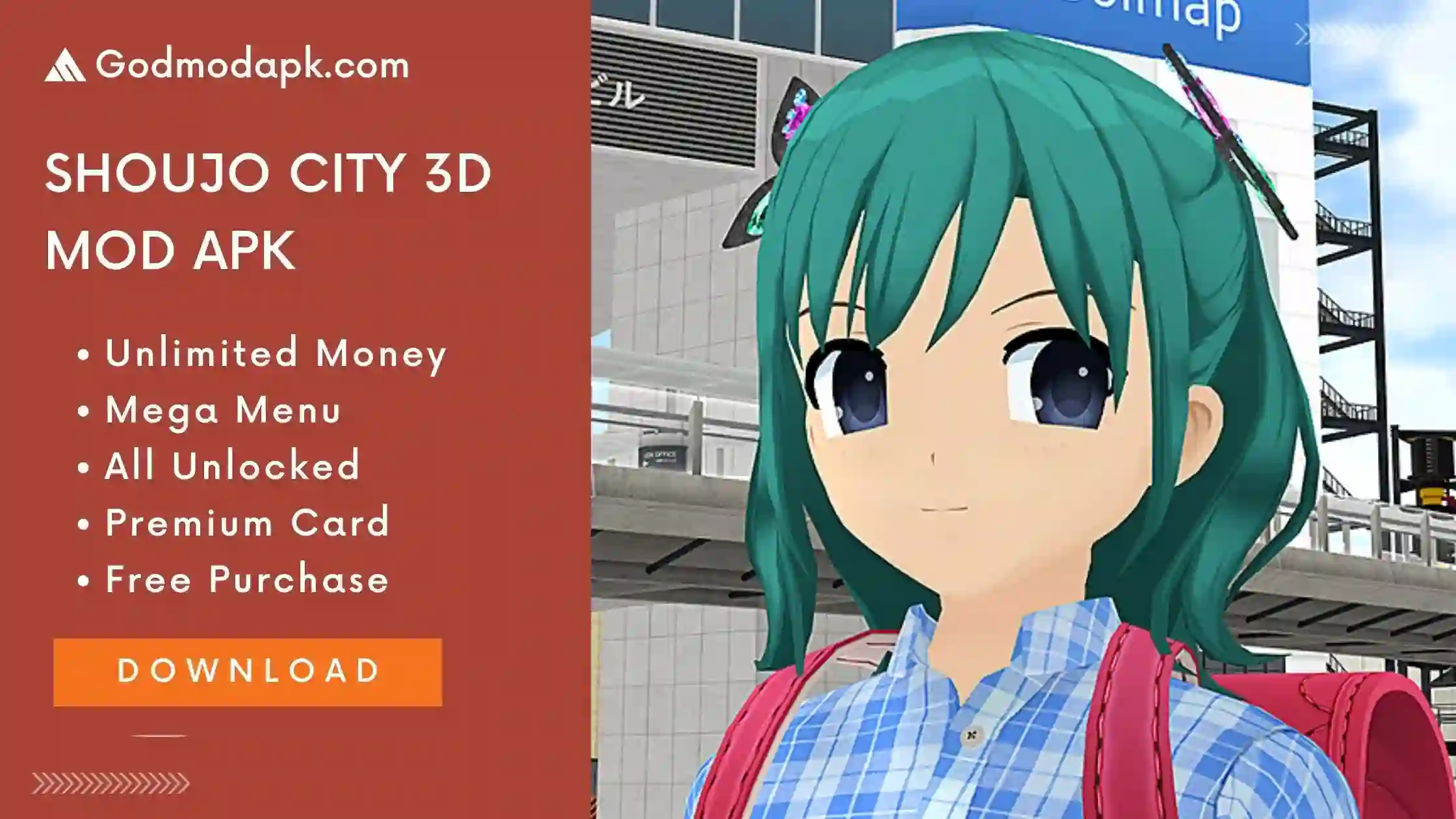 Shoujo City 3D MOD Apk Download