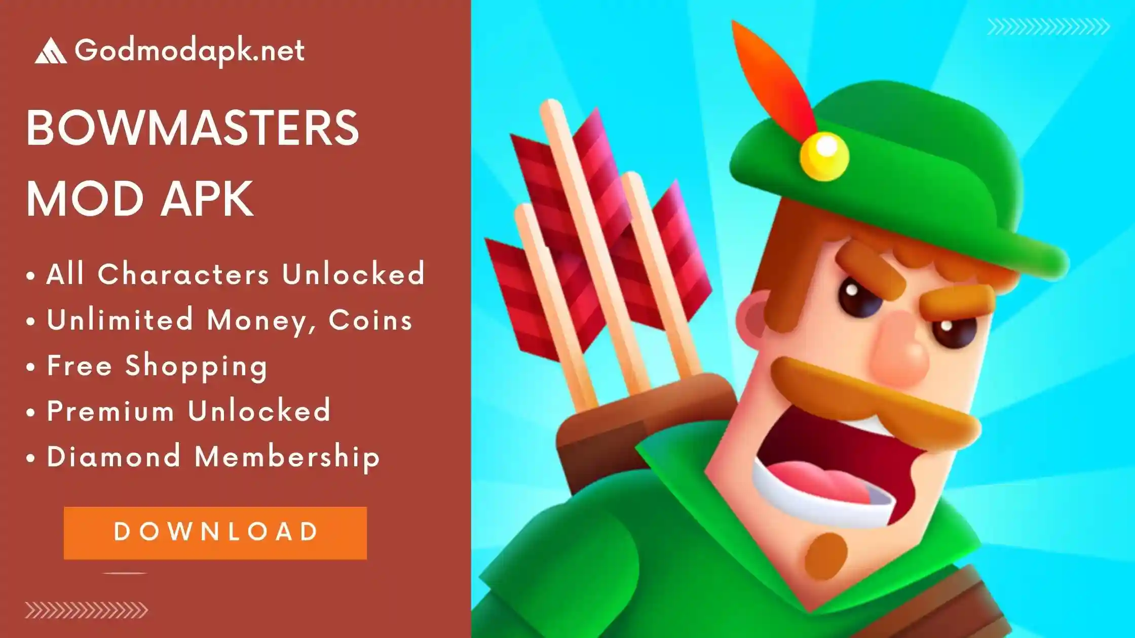 Bowmasters MOD Apk Download